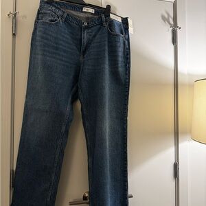 Abercrombie & Fitch Dark Blue Straight Jeans